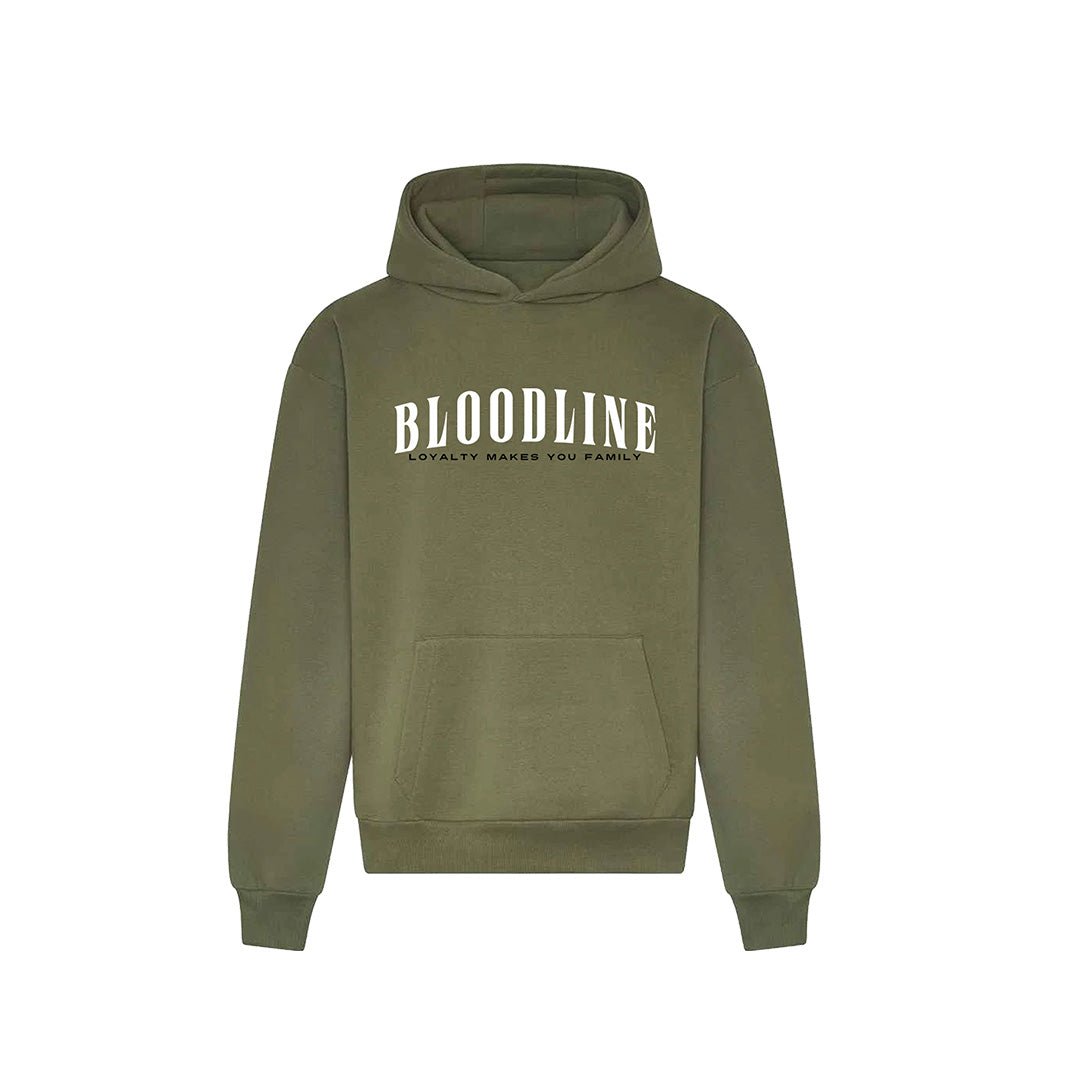 Bloodline “Rare”  Earthy Green – Hoodie
