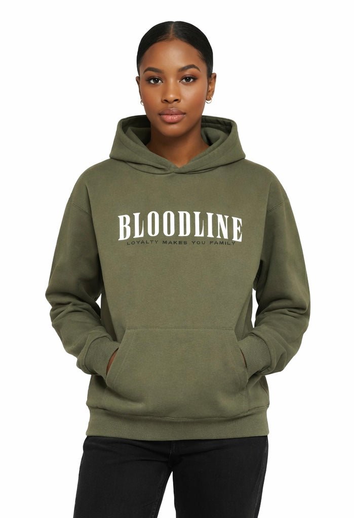 Bloodline “Rare”  Earthy Green – Hoodie
